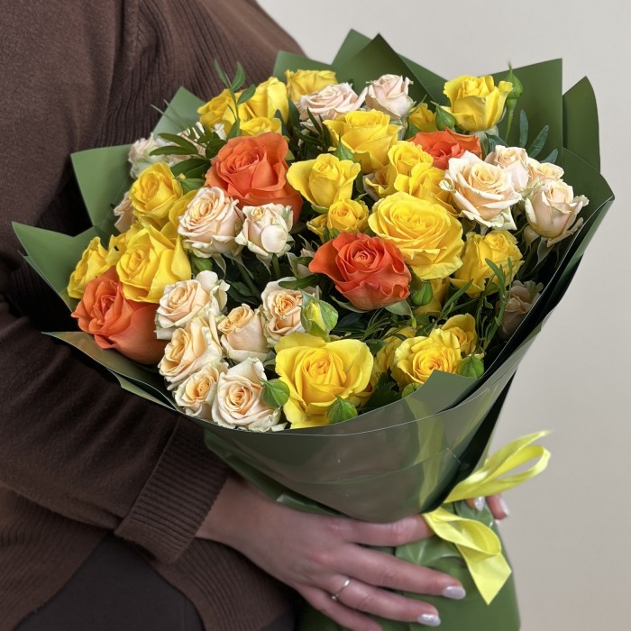 Букет из роз Яркие Мечты