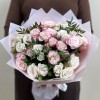 Букет из кустовых роз Светлая Нежность