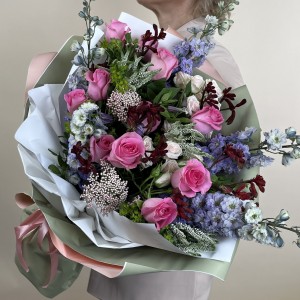 Букет дня с розами Твой день