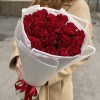 19 красных роз Эвер ред 60 см