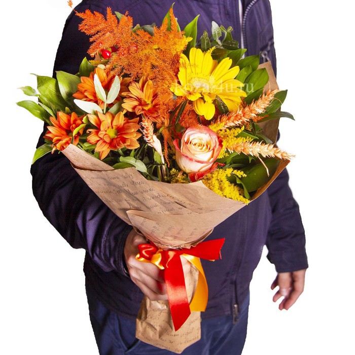 Букет Здравствуй школа 2