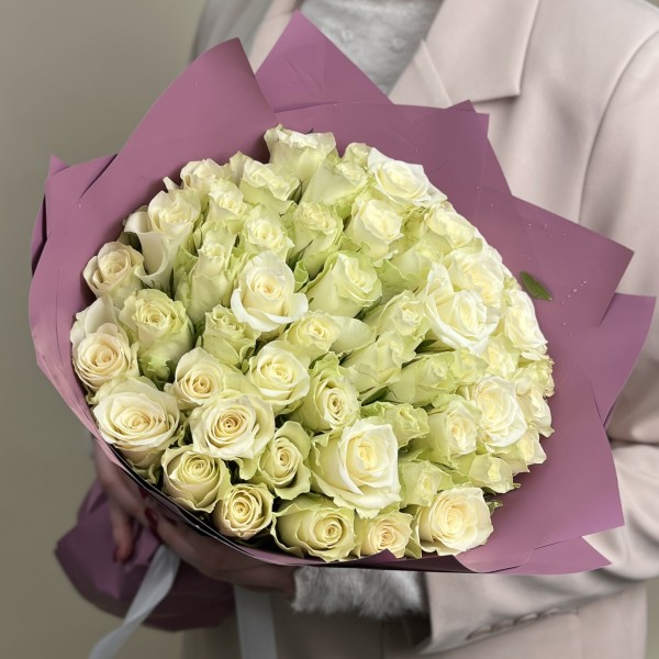 51 белая роза