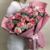 Розовый букет Пудровая Мечта