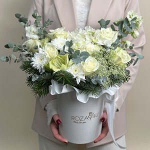 Букет дня в коробке Свежесть