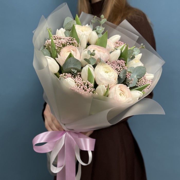 Весенний букет Нежные Чувства