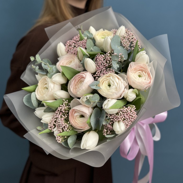 Весенний букет Нежные Чувства