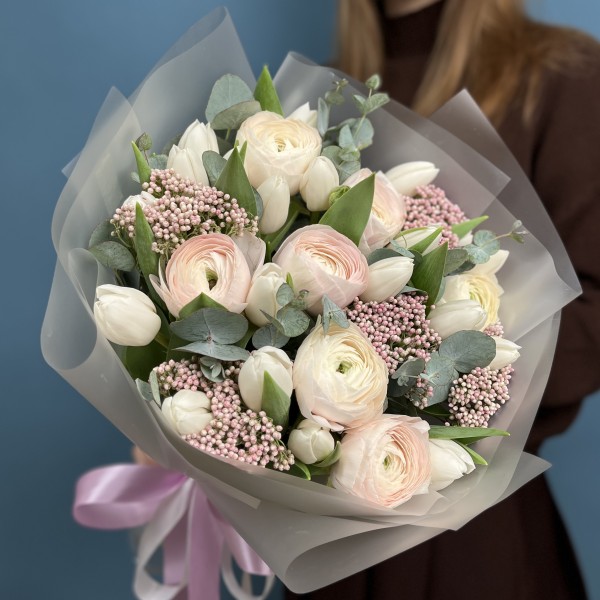 Весенний букет Нежные Чувства