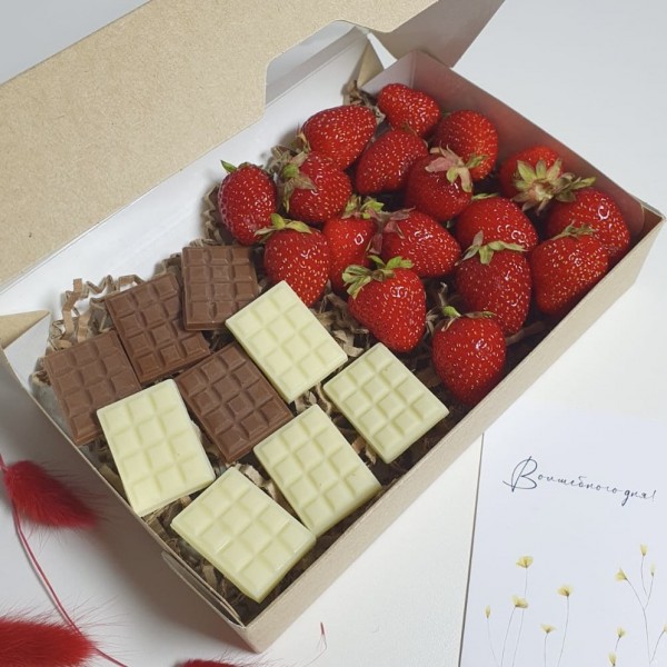 клубника с шоколадом Сладкая жизнь
