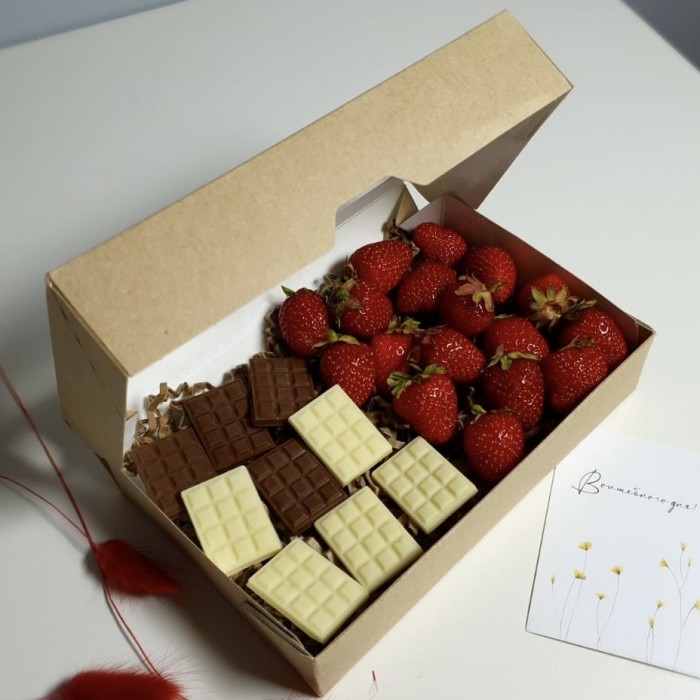 клубника с шоколадом Сладкая жизнь