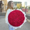 201 малиновая роза Такаци 40 см