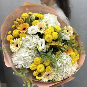 Букет дня Желтое настроение