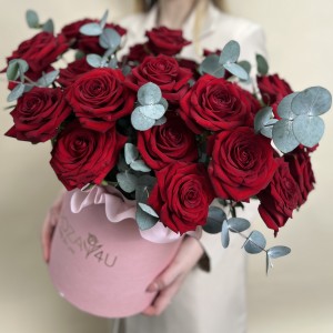 Букет дня в коробке Яркое настроение