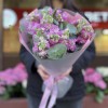 11 розовых ароматных маттиол с эвкалиптом