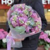11 розовых ароматных маттиол с эвкалиптом