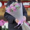 7 розовых ароматных маттиол с эвкалиптом