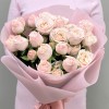 5 кустовых пионовидных роз Розовый Бомбастик 50 см