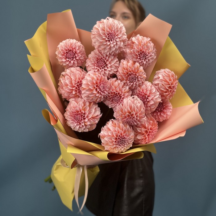 15 лососевых Георгин