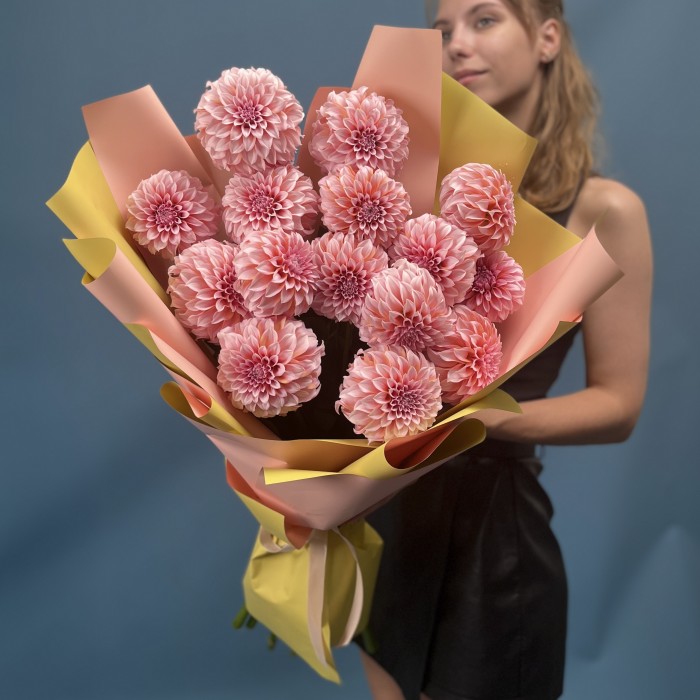 15 лососевых Георгин