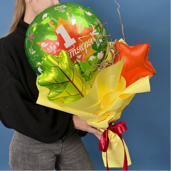 Букет из Шаров на 1 сентября