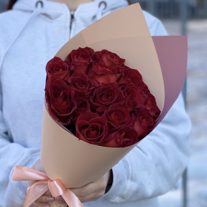 15 шоколадных роз