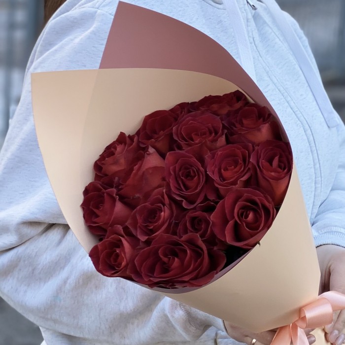 15 шоколадных роз