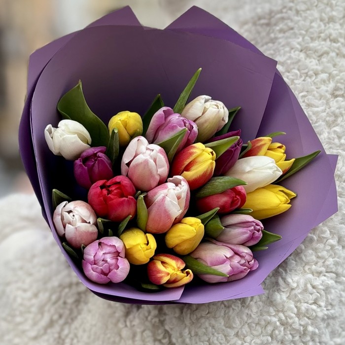 21 тюльпан микс