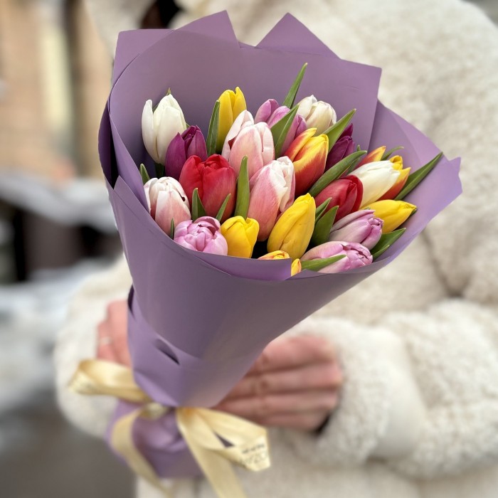 21 тюльпан микс