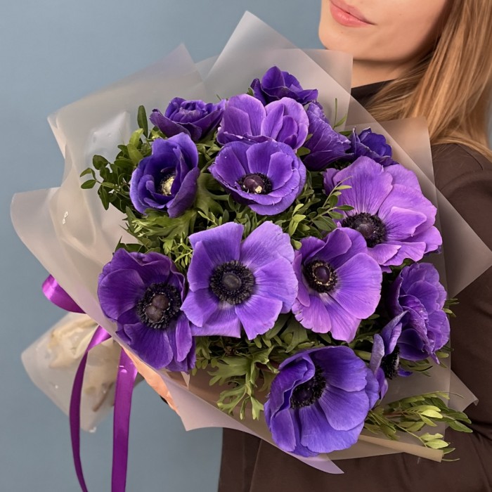 15 необыкновенных синих Анемонов