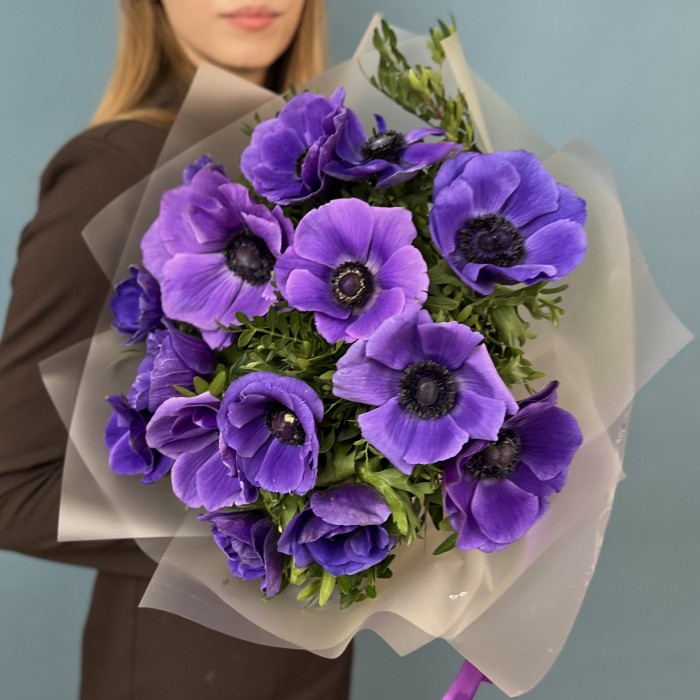 15 необыкновенных синих Анемонов