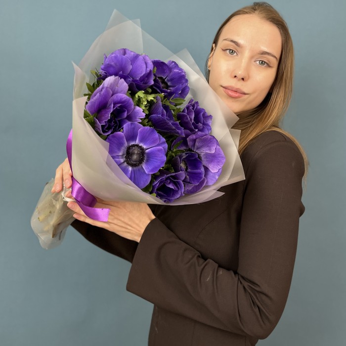 9 необыкновенных синих Анемонов