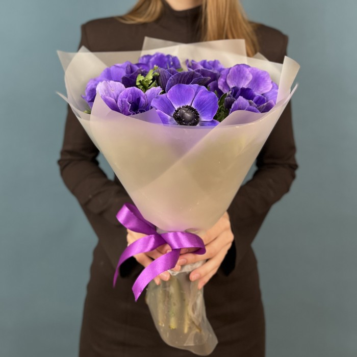 9 необыкновенных синих Анемонов