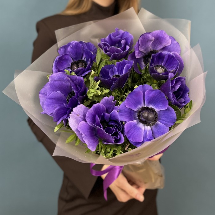 9 необыкновенных синих Анемонов