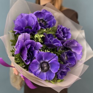 9 необыкновенных синих Анемонов