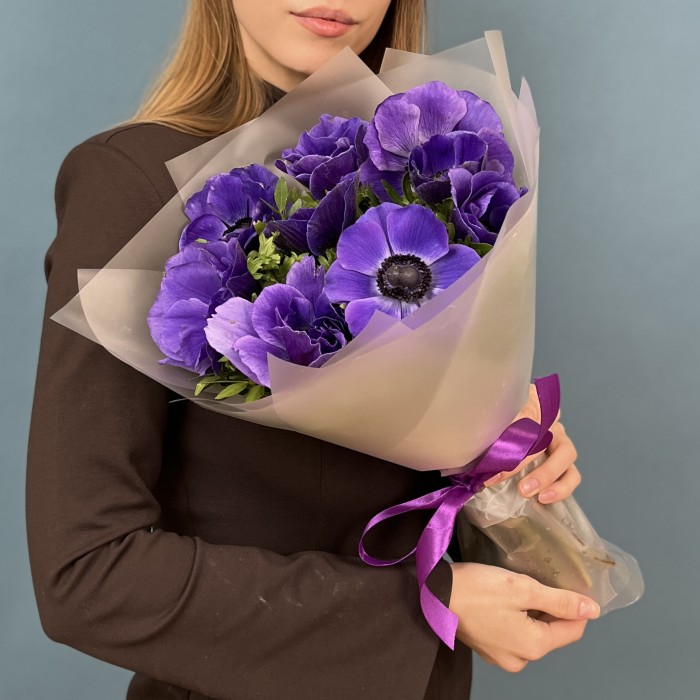 9 необыкновенных синих Анемонов