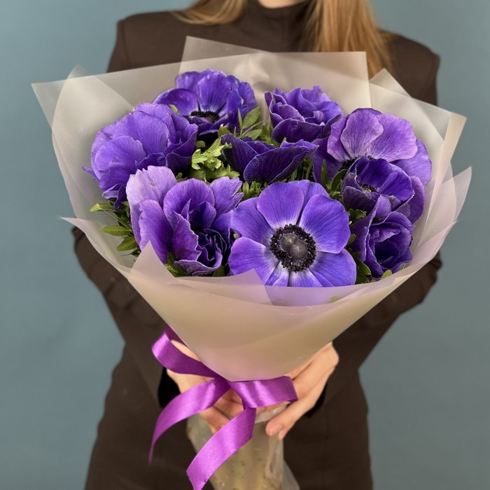 9 необыкновенных синих Анемонов