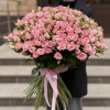 101 розовая кустовая роза Одилия 60 см