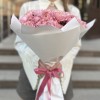15 кустовых пионовидных персиковых роз Джульетта 50 см