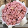 25 кустовых персиковых роз Джульетта 50 см