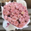 25 кустовых персиковых роз Джульетта 50 см