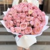 25 кустовых персиковых роз Джульетта 50 см