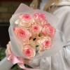 7 нежных роз Джумилия 50 см