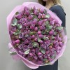 35 кустовых роз Перпл скай 50 см