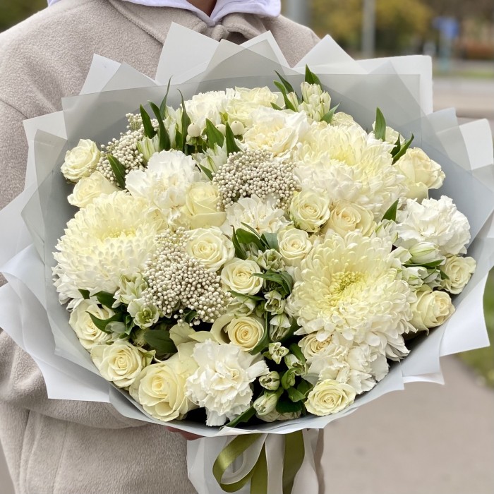 Белый букет Облако