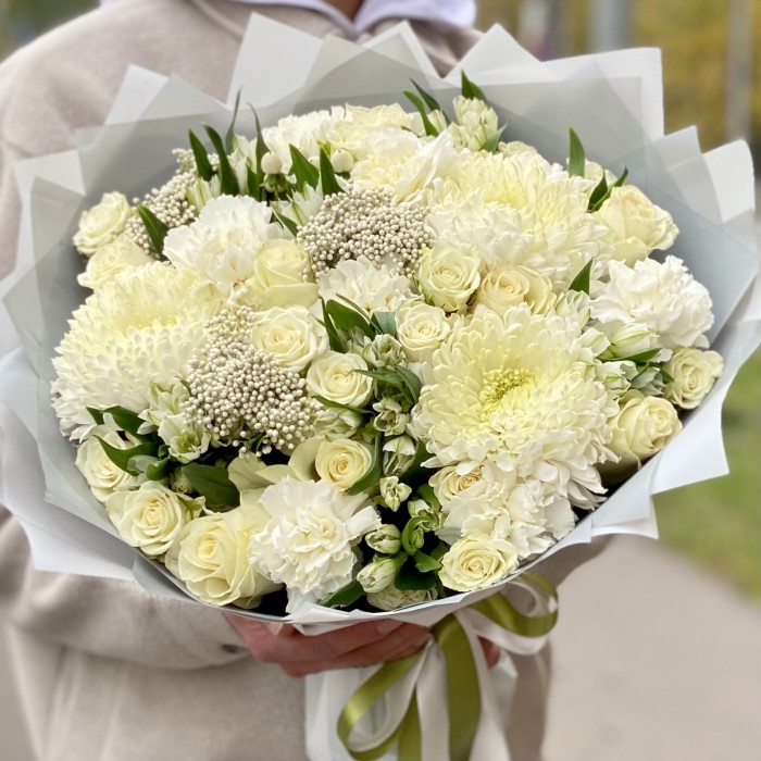 Белый букет Облако