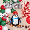 Надпись фольгированная мини-цифра 2026 серебро