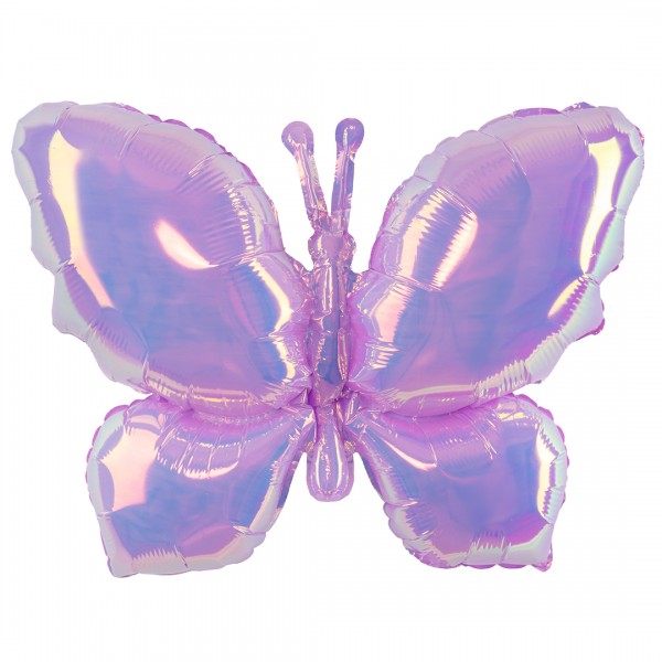 Шар фигура Бабочка (сиреневая) воздух