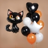 Шар фигура Черный котенок