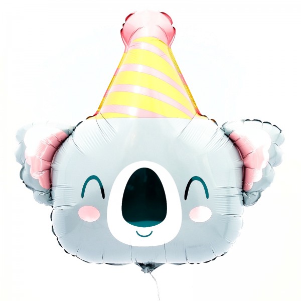 Шар фигура Коала в колпаке