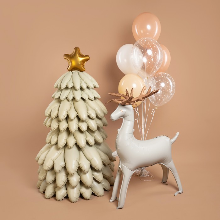 Шар фигура Олень бежевый