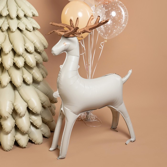 Шар фигура Олень бежевый